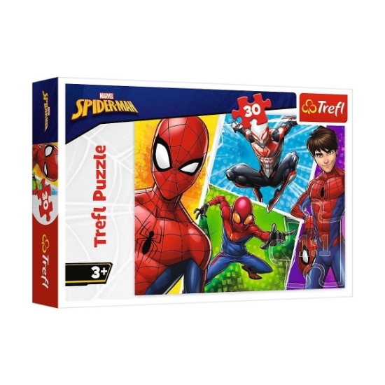 Vardem Oyuncak PUZZLE-18242 Spiderman 30 Parça Puzzle