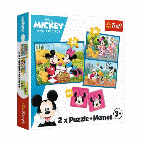 Vardem Oyuncak PUZZLE-93344 2IN1 Disney Puzzle