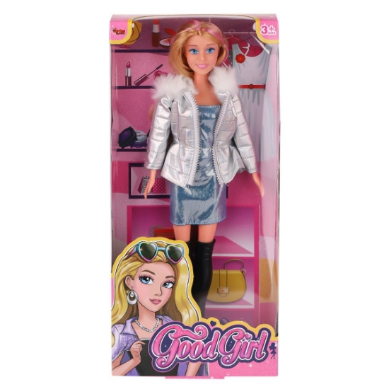 Vardem Oyuncak WG-66770 Parlak Elbiseli Ceketli Bebek 29 cm