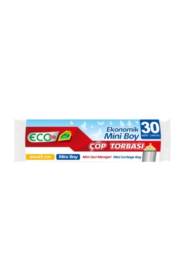 ECOMİX ÇÖP TORBASI EKO KÜÇÜK 30 LU *50