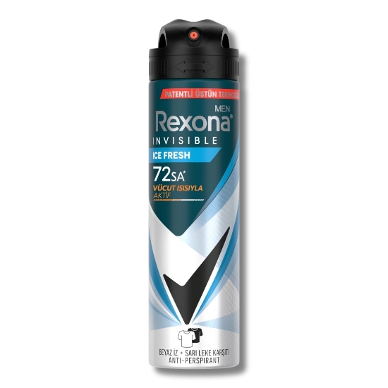 Rexona Deodorant 150 ml Erkek Invisible Ice Fresh