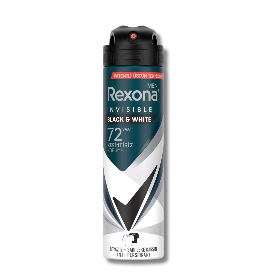 Rexona Men Deodorant 150 ml Invisible Black & White