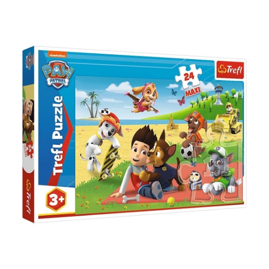Vardem Oyuncak PUZZLE-14346 Paw Patrol 24 Parça Maxi Çocuk Puzzle -Vardem