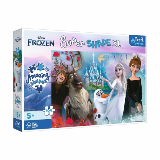 Vardem Oyuncak PUZZLE-50017 Frozen 104 Parça XL  Çocuk Puzzle