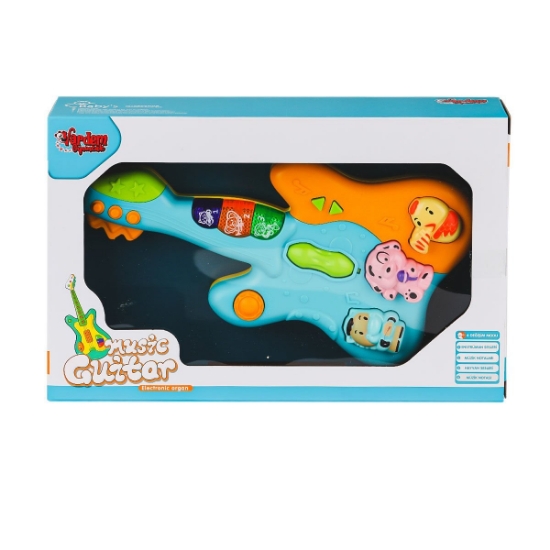Vardem Oyuncak JLG-855-34A Işıklı ve Müzikli Gitar Bebek Pianosu