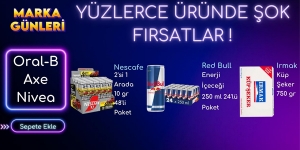 Marka Günleri-Nescafe - Kurukahveci Mehmet Efendi - Red Bull - Çaykur - Jacobs  - Irmak - Billur -Indomie - dardanel kampanya resmi