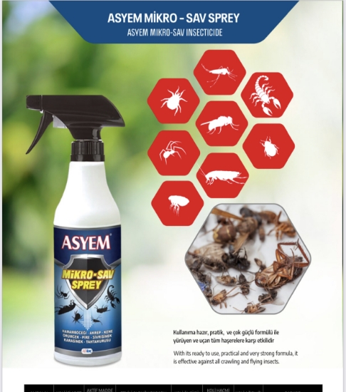 Asyem Mi̇kro-Sav Sprey 450 ml