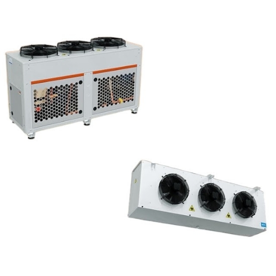 Premio Soğutma 15 Hp Dorin Yarıhermetik Motor Grubu / 3 Fanlı Evaporatör Takım (-22°C Çalışma Rejimi