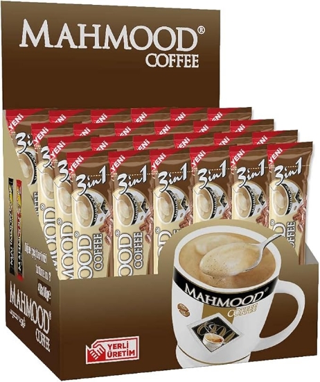 Mahmood Coffee 3ü1 arada Sütlü Köpüklü 48'li Paket
