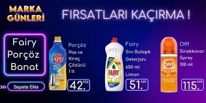 Marka Günleri-Fairy-Porçöz-Banat-Airwick-Proson -Düşler Bahçesi-Smarter-Off! kampanya resmi