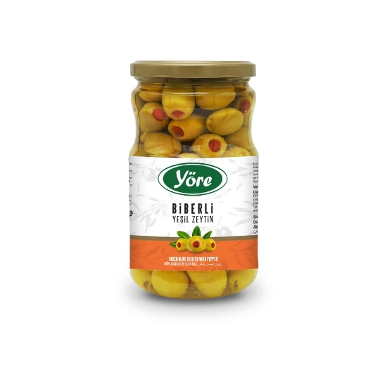 Yöre Biberli Şampiyon Yeşil Zeytin 400 gr