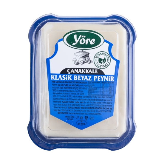 Yöre Çanakkale Klasik Beyaz Peyniri 300 gr (%40 keçi, %60 inek sütü)