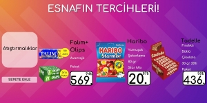 Hafta Sonu Fırsatları! Atıştırmalıklarda Esnafın Tercihleri! kampanya resmi