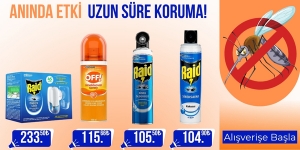Anında Etki  Uzun Süre Koruma! kampanya resmi