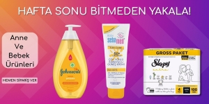 Hafta Sonu Fırsatları! Anne Ve Bebek Ürünleri kampanya resmi