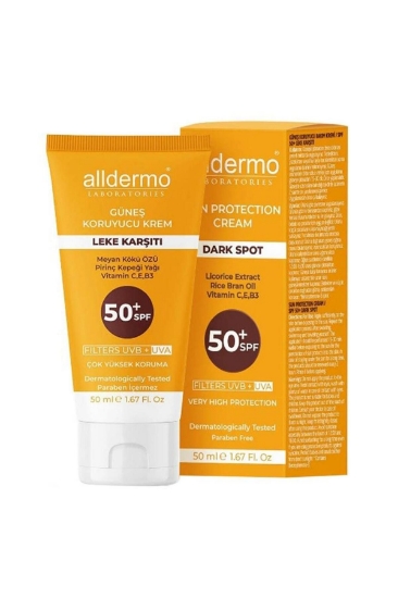 Alldermo Spf 50+ Leke Karşıtı Güneş Krem 50 ml