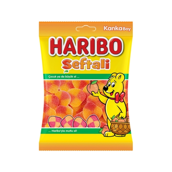 Haribo Yumuşak Şekerleme Şeftali 70gr 24'lü