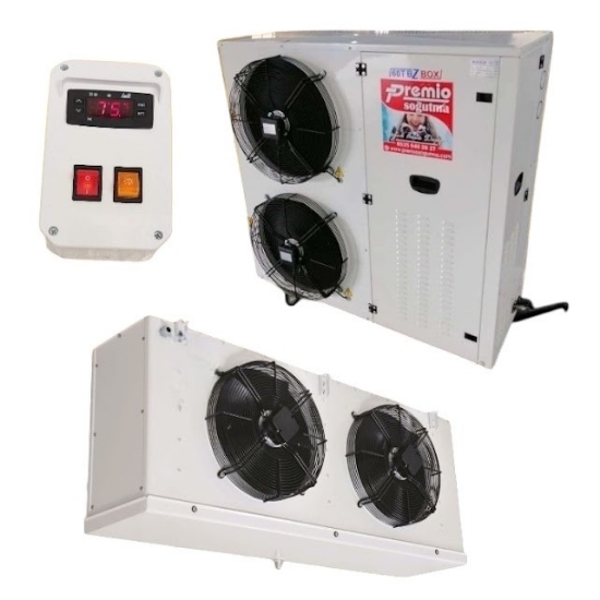 Premio Soğutma 8 Hp Soğutma Grubu ve Evap Takımı -18° Çalışma