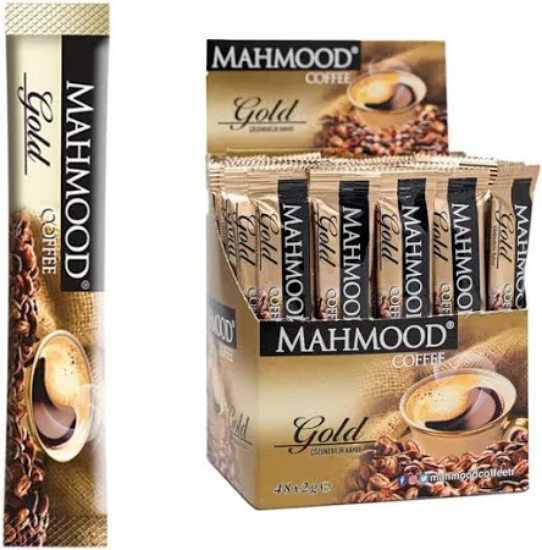 Mahmood Coffee Gold Stick 2 Gr 48'li Paket