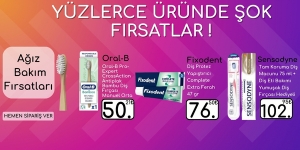 Hafta Sonu Fırsatları! Ağız Bakım Fırsatları! kampanya resmi
