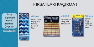 Tıraş Bıçakları-Klasik Berber Ürünlerinde Fırsatlar! kampanya resmi