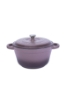Lava New Heritage Yuvarlak Mor 24 cm Döküm Tencere