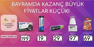 Bayramda Kazanç Büyük, Fiyatlar Küçük! kampanya resmi