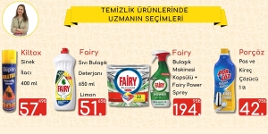 Temizlik Kategorisinin Seçimleri! kampanya resmi