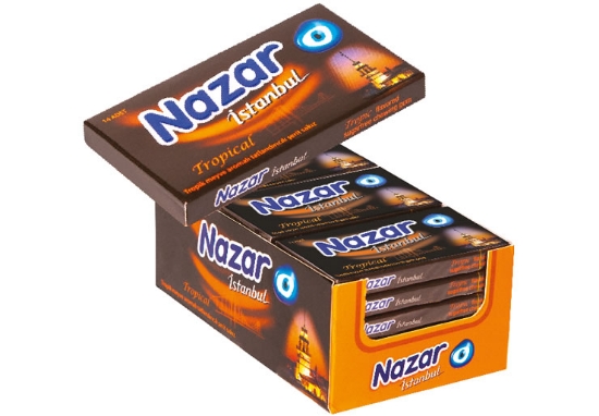 Nazar İstanbul 14'Lü 27 Gr Sakız Tropika 18'Li Paket