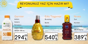 Güneş Bakım Ürünlerinde Dev Fırsatlar! kampanya resmi