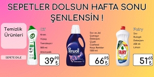 Hafta Sonu Fırsatları! Temizlik Ürünleri! kampanya resmi