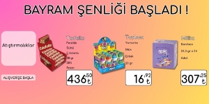 Atıştırmalıklarda Bayram Şenliği! kampanya resmi