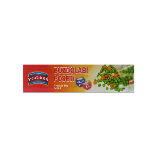 Pratikon Buzdolabı poşeti Küçük Boy 20x30 30'lu
