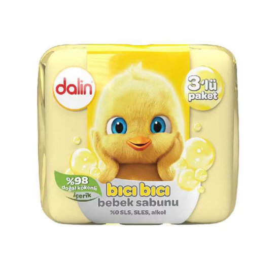 Dalin Bebe Sabunu Bıcı Bıcı 3'lü Paket