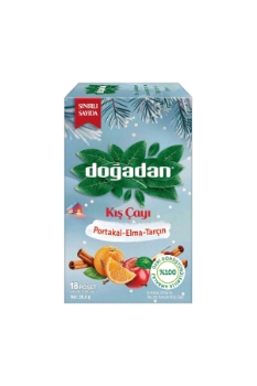 Doğadan 18 Adet Kış Çayı (Portakal-Elma-Tarçın)