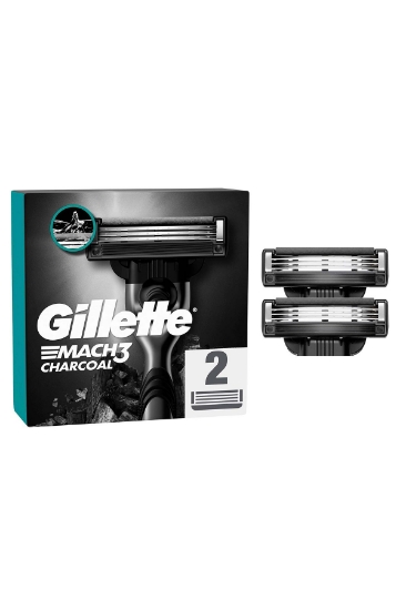 Gillette Mach 3-2'li Yedek Charcoal (Kömür)
