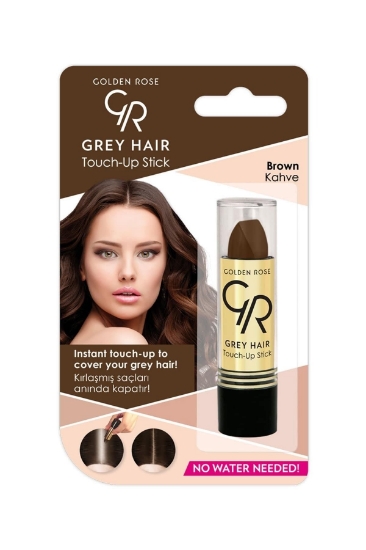 Golden Rose Grey Hair Brow Kahve