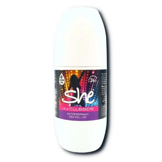 She Women Roll on Clubber 50 Ml She Women Roll on Clubber 50 Ml