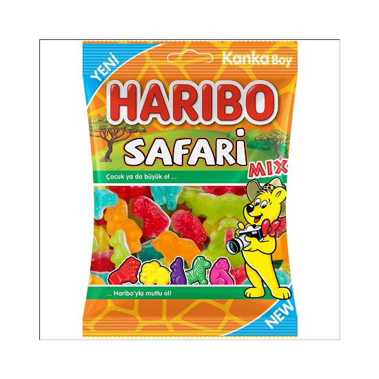 Haribo Safari Mix 62 Gr