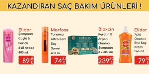 Saç Bakım Ürünlerinde Fırsatlar! kampanya resmi