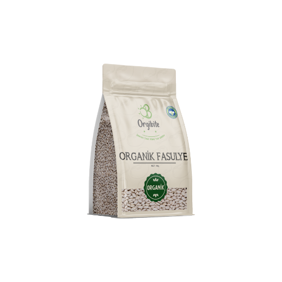 Orgibite Organik Fasülye  1 kg  paket