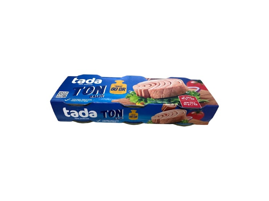 Tada  Ayçiçek Yağlı Ton Balığı 80*3g