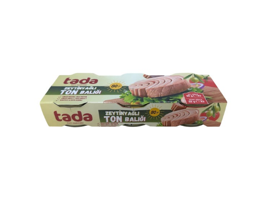Tada  Zeytinyağlı Ton Balığı 80*3g