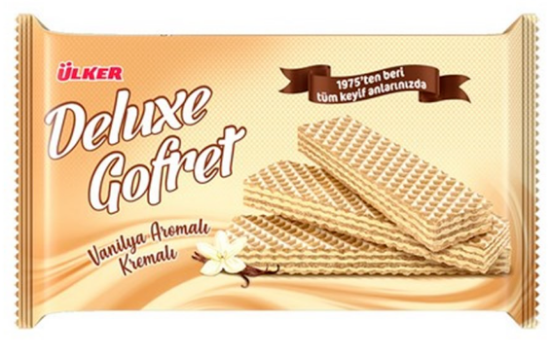 Ülker Deluxe Vanilyalı Gofret 220 gr