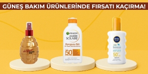 Güneş Bakım Ürünlerinde Fırsatı Kaçırma! kampanya resmi