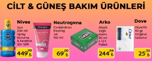 Hafta Sonu Fırsatları! Cilt & Güneş  Bakım Ürünleri kampanya resmi