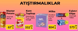 Hafta Sonu Fırsatları! Atıştırmalıklar kampanya resmi