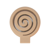 ProCo Beauty Makaron Saç Fırçası Kaynak Saçlara Özel Seri - Kahve Aşkı - Espresso, Latte Köpüğü, Mocha