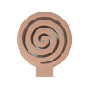ProCo Beauty Makaron Saç Fırçası Kaynak Saçlara Özel Seri - Kahve Aşkı - Espresso, Latte Köpüğü, Mocha