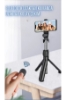 Tiffany Selfie Çubuğu Tripod Siyah Kumandalı Bluetoothlu